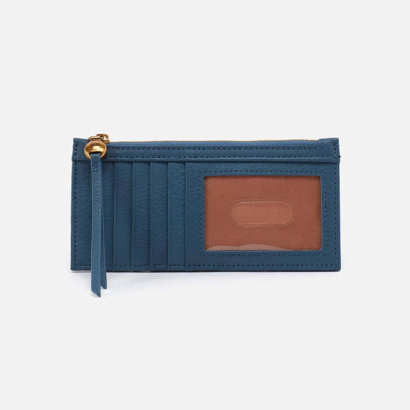HOBO Carte in Pebbled Leather Peacock Feather
