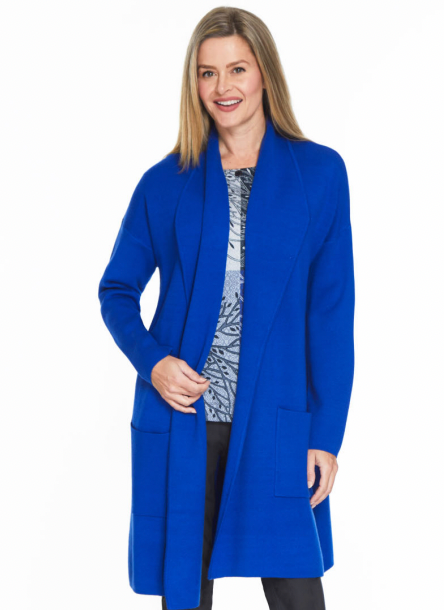 A LA Carte Blue Sweater Coast