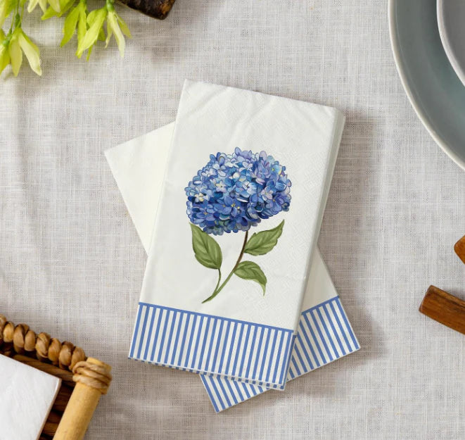 Evergreen Viva Style Hydrangea Guest Towel