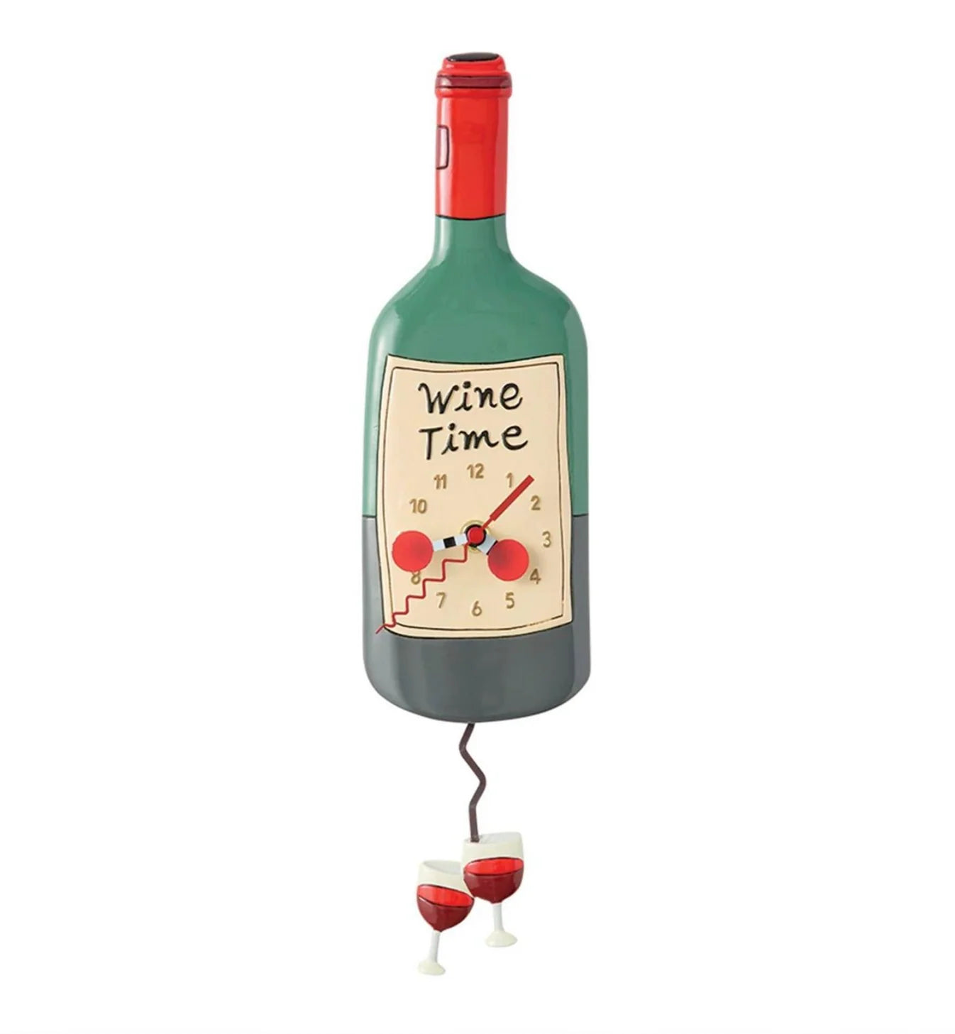 Allen Designs Time for Wine Clock