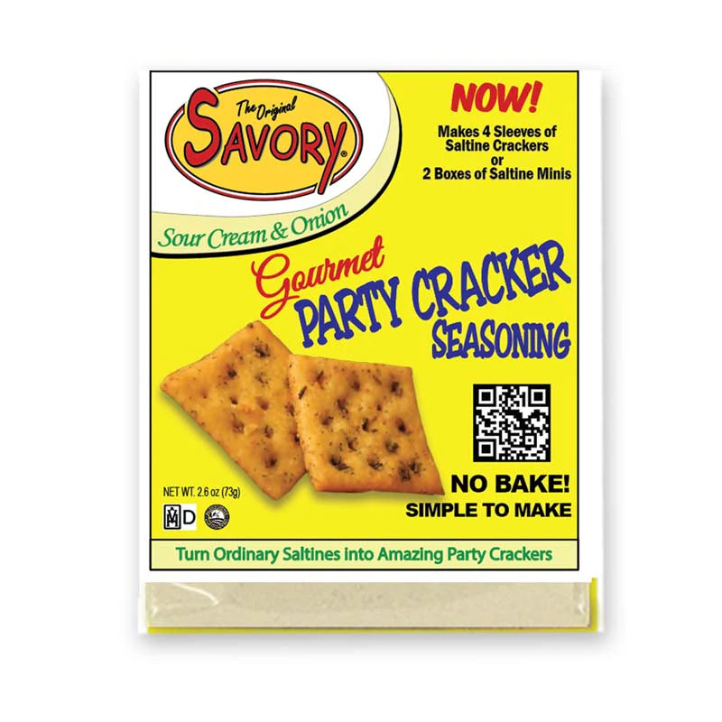 The Savory Cracker Mix Sour Cream & Onion