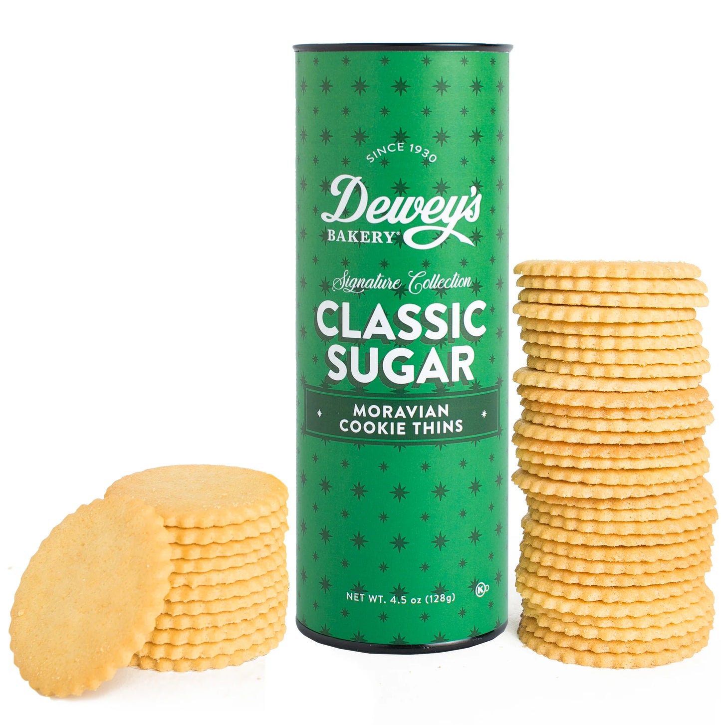 Dewey's Bakery Classic Sugar Moravian Cookie Thins