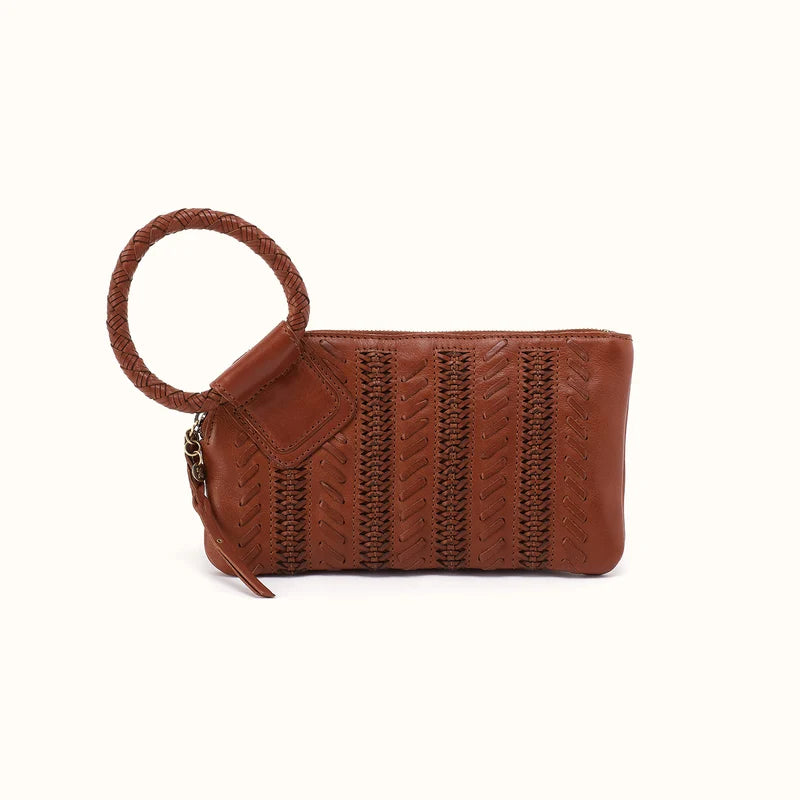 HOBO Sable Wristlet Kindling Brown
