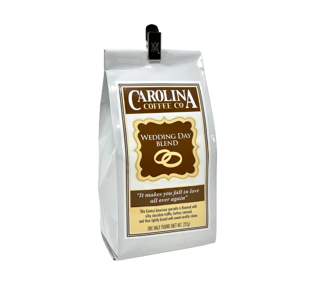 Carolina Coffee Company Wedding Day Blend Half Pound Bag