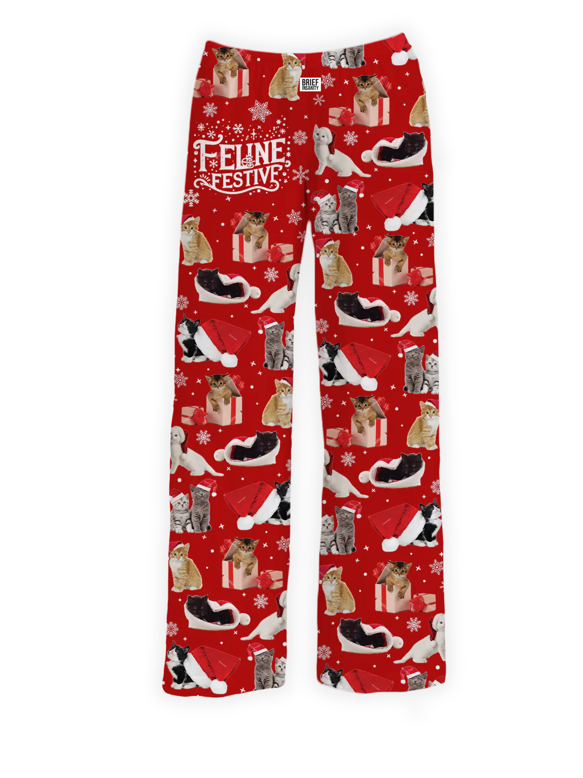 Brief Insanity Feline Festive Lounge Pants