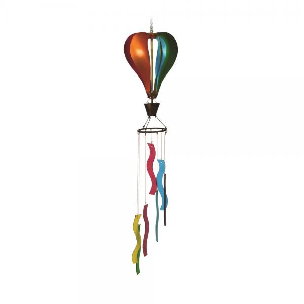 Gift Essentials Rainbow Hot Air Balloon Wind Chime