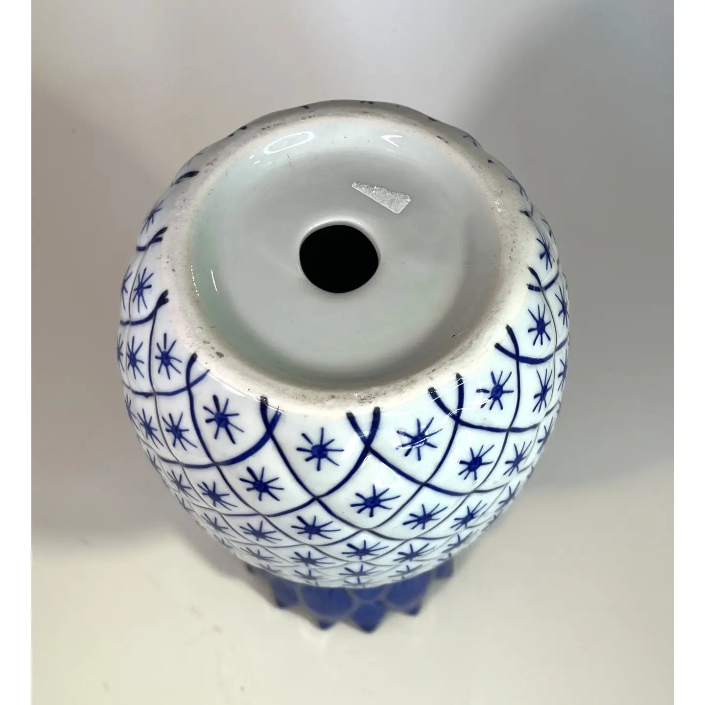 Sea Island Imports Pineapple Shaped Drilled Vase
