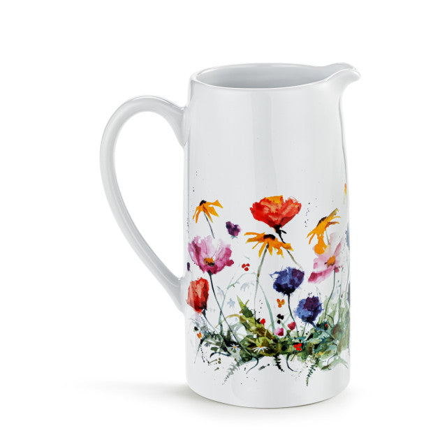 Demdaco Wildflowers Pitcher