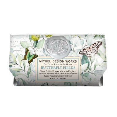 Michel Design Works Butterfly Fields Fragrance Soap Bar 8.7 Oz