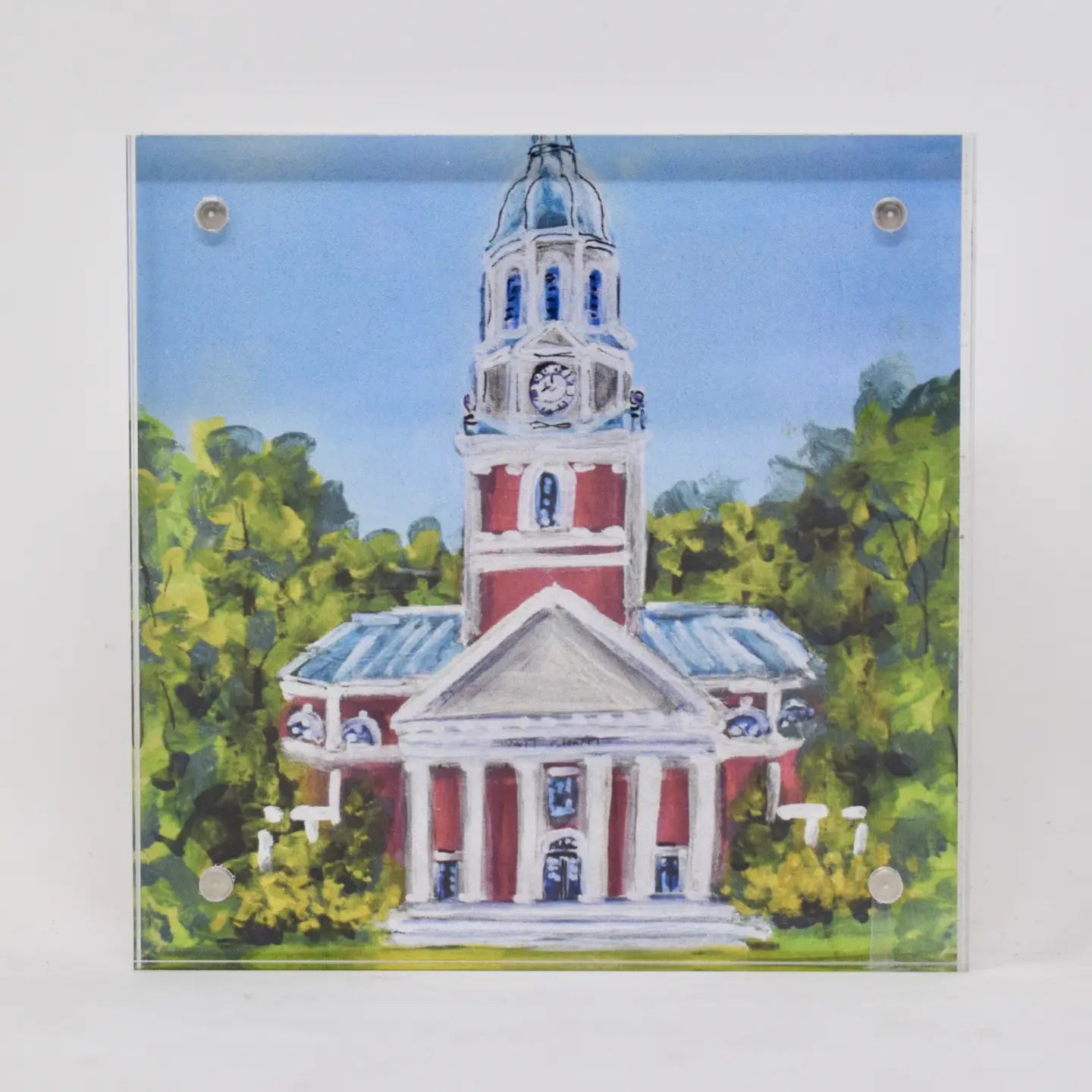 Have Mercy Gifts Wake Forest Landmark Acrylic Block - 4x4