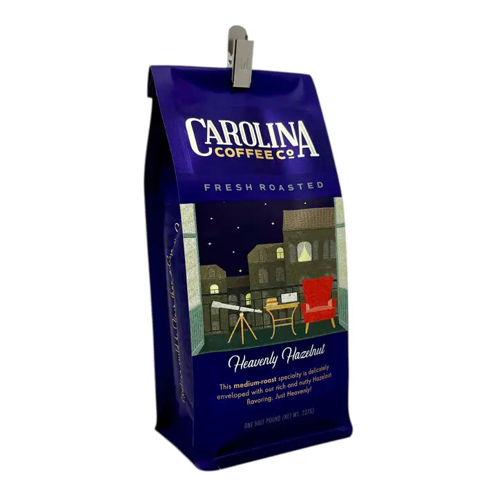 Carolina Coffee Heavenly Hazelnut Half Pound Bag
