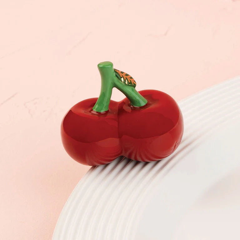 Nora Fleming Cheery Cherries Mini