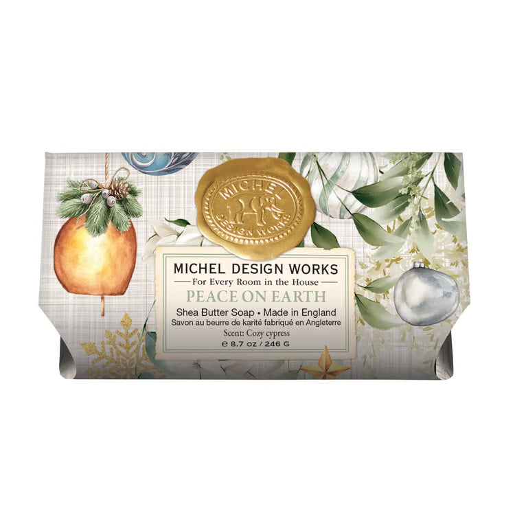 Michel Design Works Peace on Earth Large Soap Bar