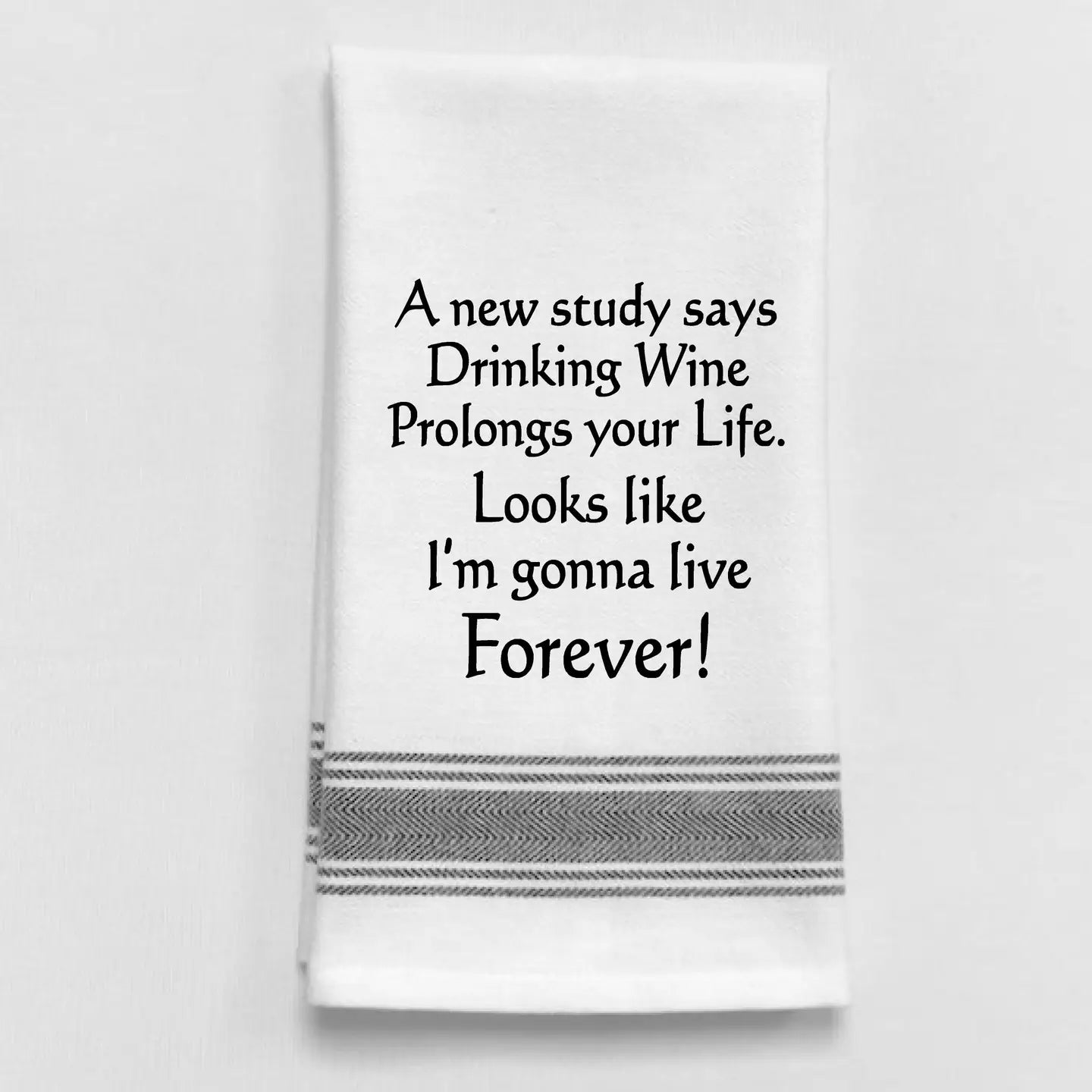 Wild Hare Designs A New Study Tea Towel