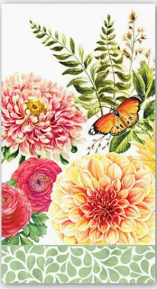 Michel Design Works Dahlia Hostess Napkins