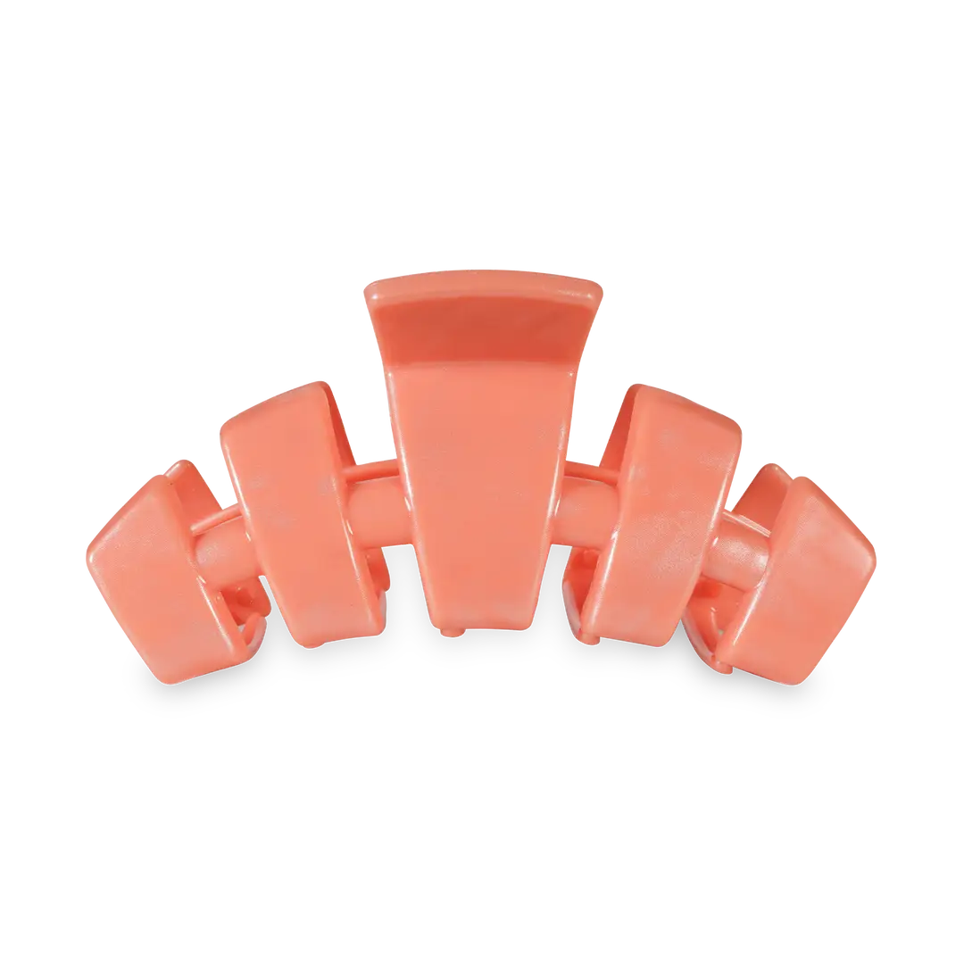TELETIES Small Classic Hair Clip - Dreamsicle