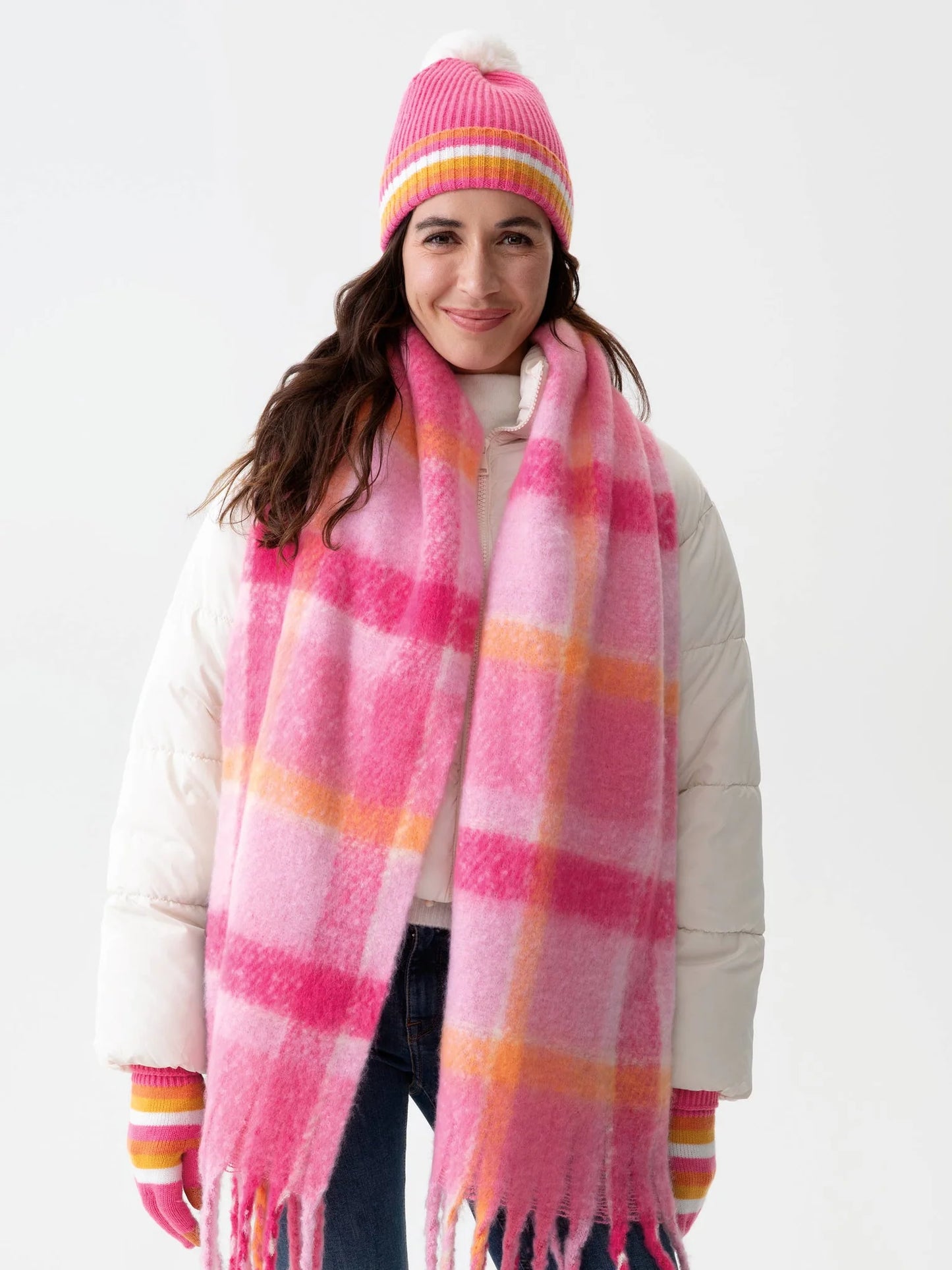 Shiraleah Parker Beanie in Pink