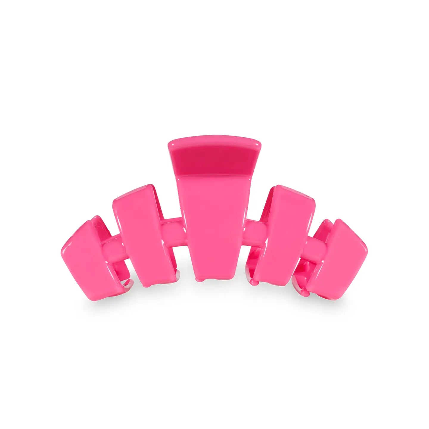 TELETIES Small Classic Hair Clip - Paradise Pink