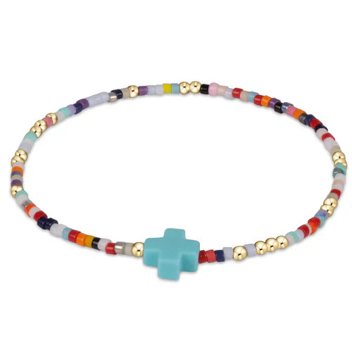 Enewton Hope Unwritten Signature Cross Bracelet - Hot Mess