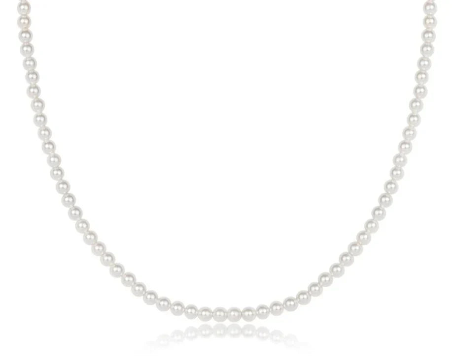 enewton 17" Choker Classic 3mm Bead - Pearl