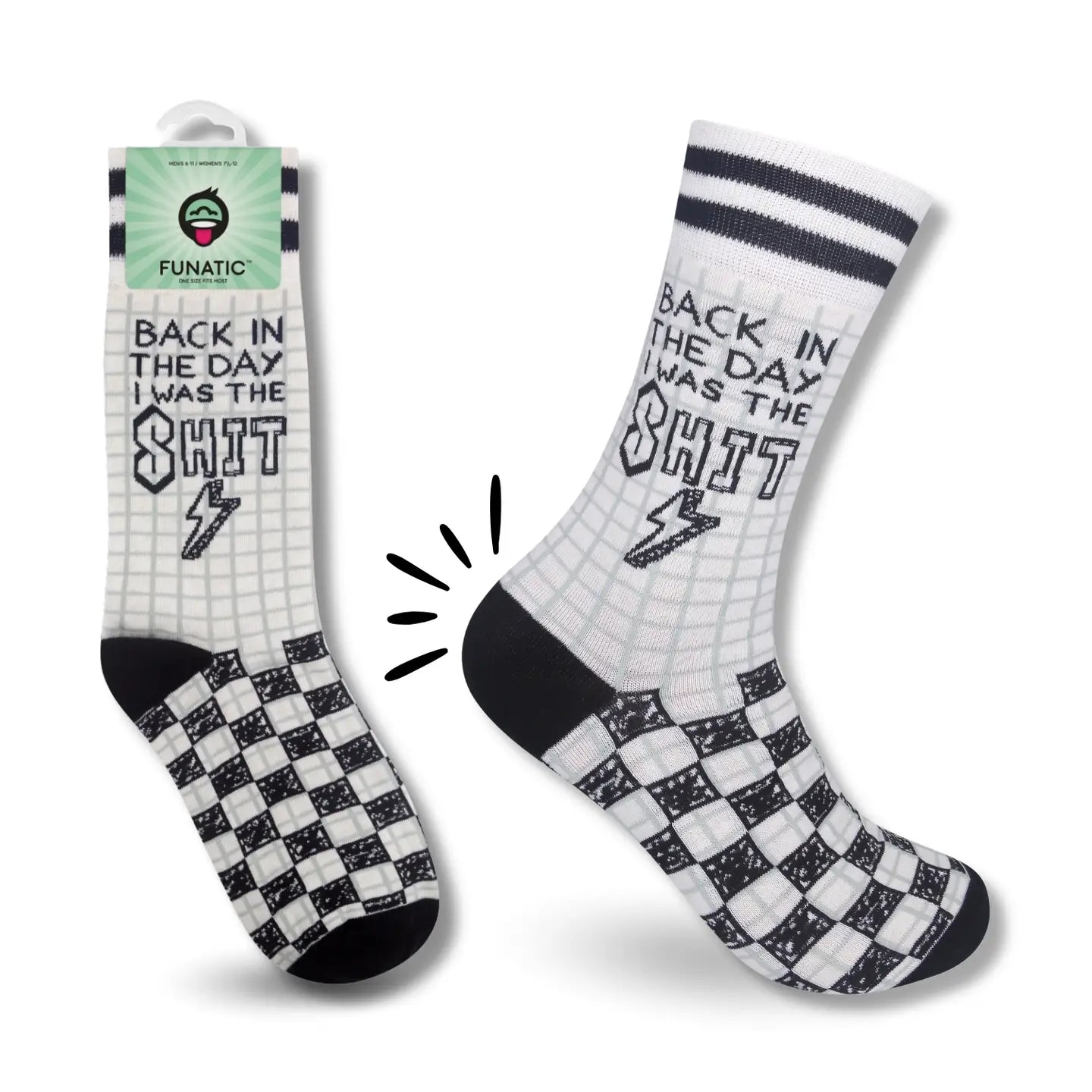 Funatic Back in the Day I was the Shit Socks