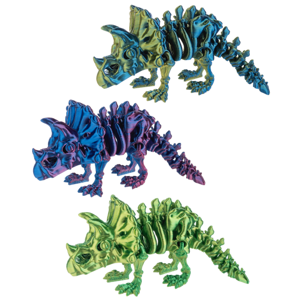 Ganz Shimmer 3-D Printed Triceratops