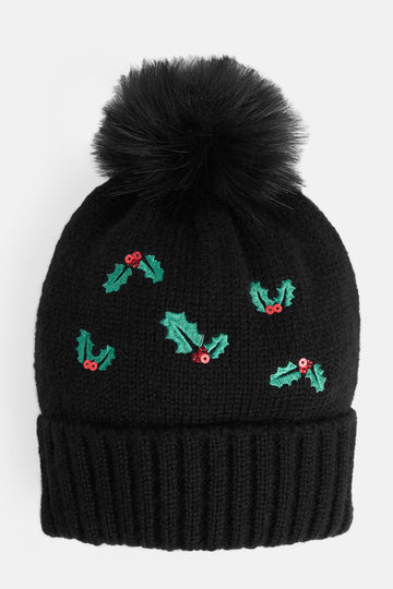 Coco+Carmen Holly-Day Knit Hat