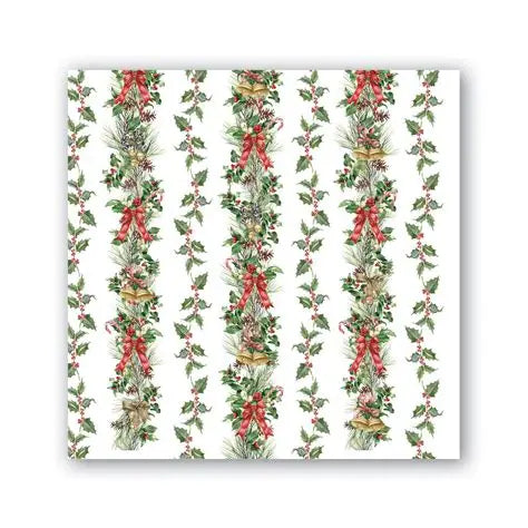Michel Design Works Holiday Garland Cocktail Napkins