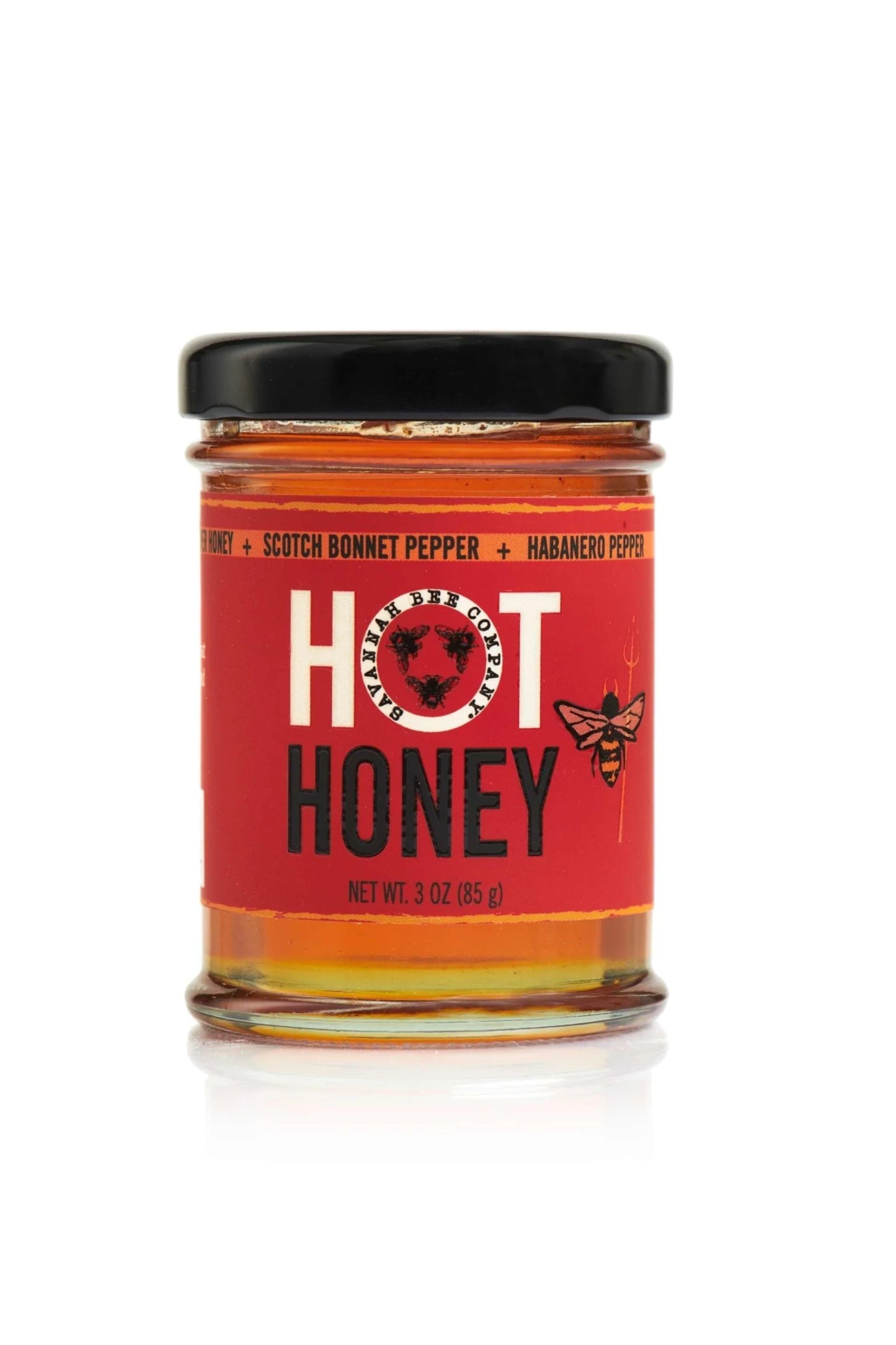 Savannah Bee Company Hot Honey Jar 3oz Jar