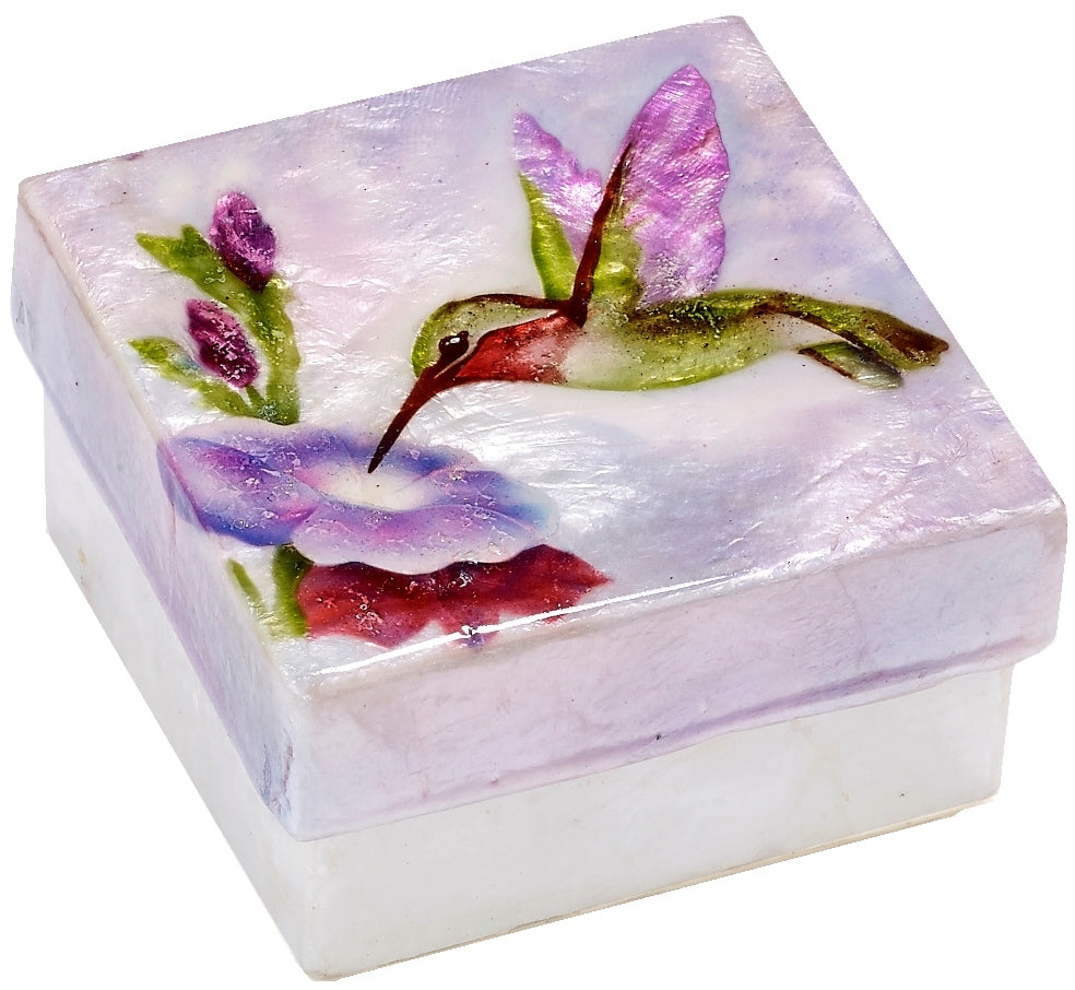 Kubla Craft Capiz Shell Boxes Assorted Sizes
