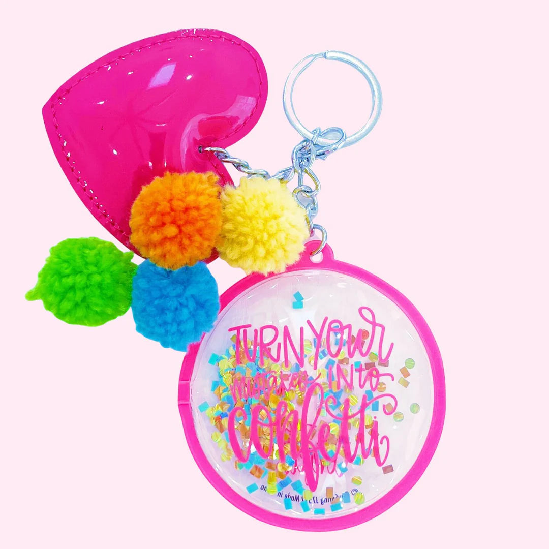 Dayspring - Betty Confetti Keychain