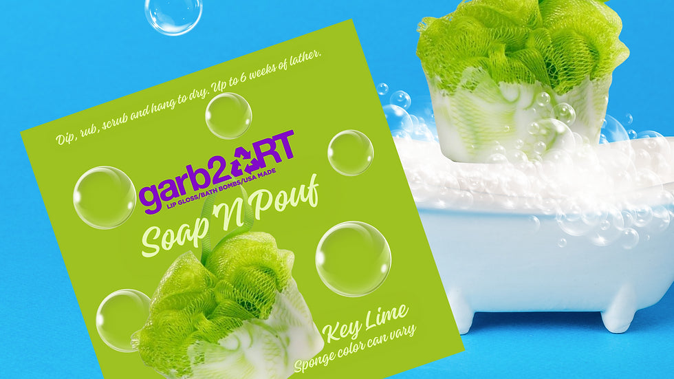 Garb2art Soap N Pouf