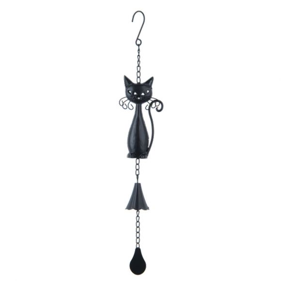 Ganz Iron Cat Wind Chime