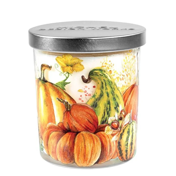Michel Design Works Pumpkin Prize Jar Candle with Lid