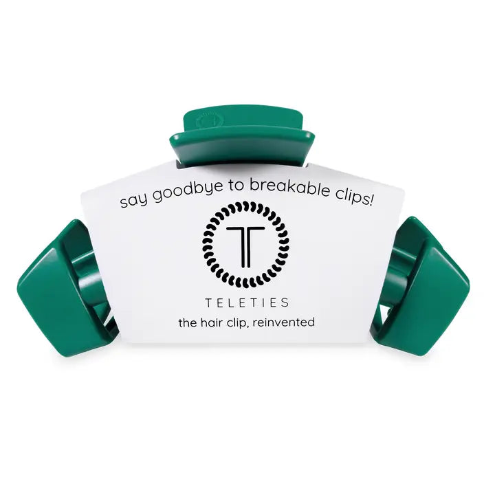 TELETIES Classic Hair Clip Large Fir Real