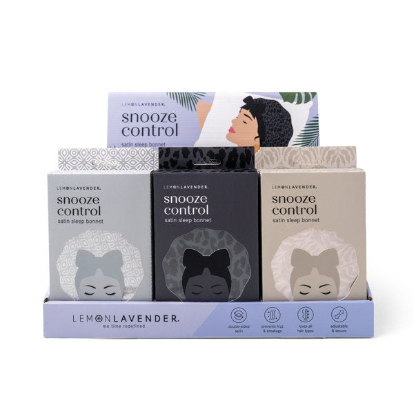 Lemon Lavender Snooze Control Sain Sleep Bonnet
