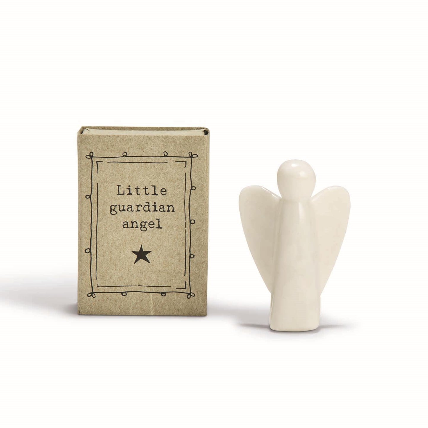 Two's Company Little Guardian Angel Matchbox In Gift Box