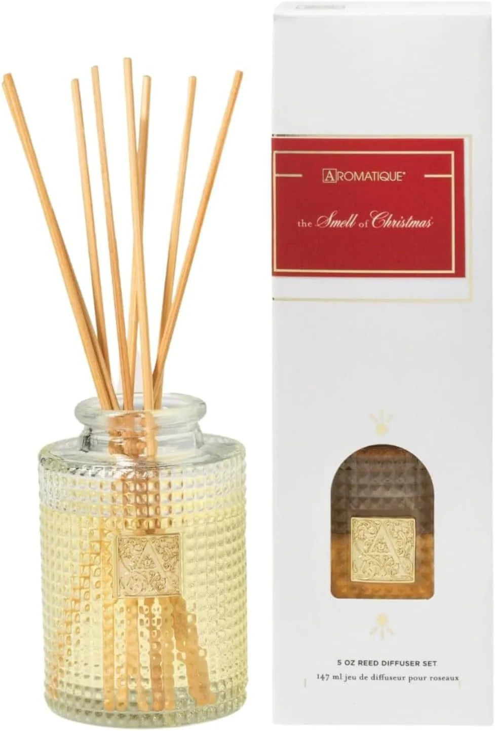 AROMATIQUE The Smell of Christmas 5oz Reed Diffuser Set