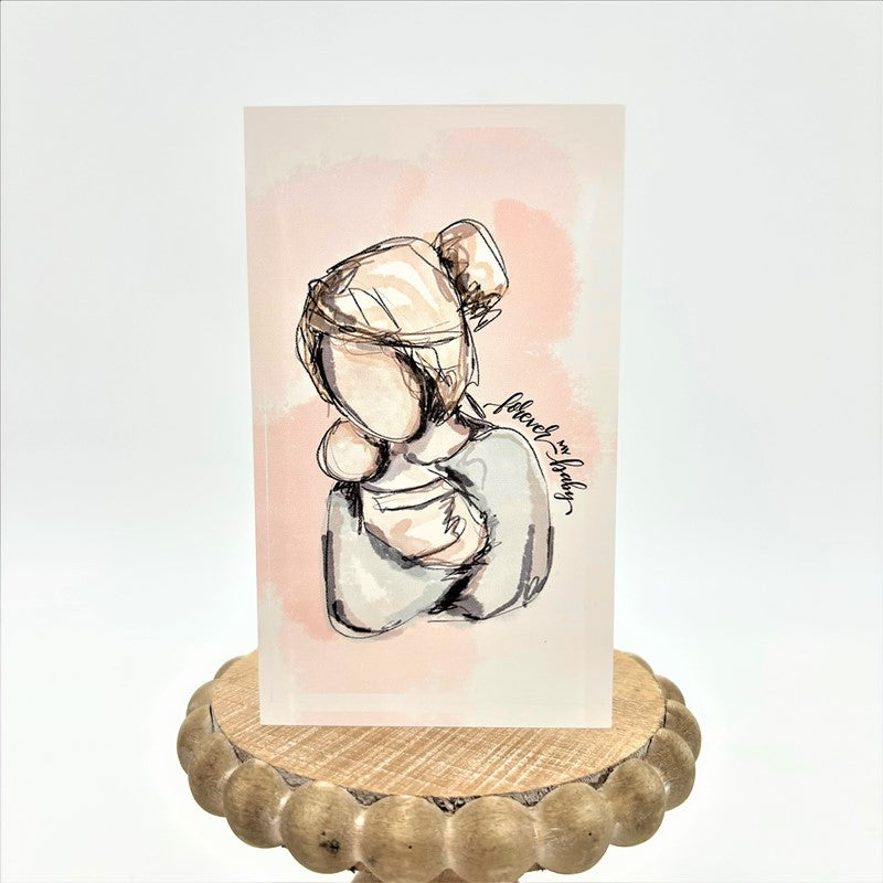 Trade Cie 3" x 8.5" Acrylic Block Sign Forever My Baby by Dana Shoops