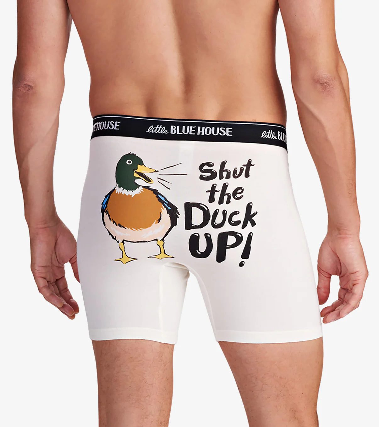 Little Blue House Shut The Duck Up Boxer Brief