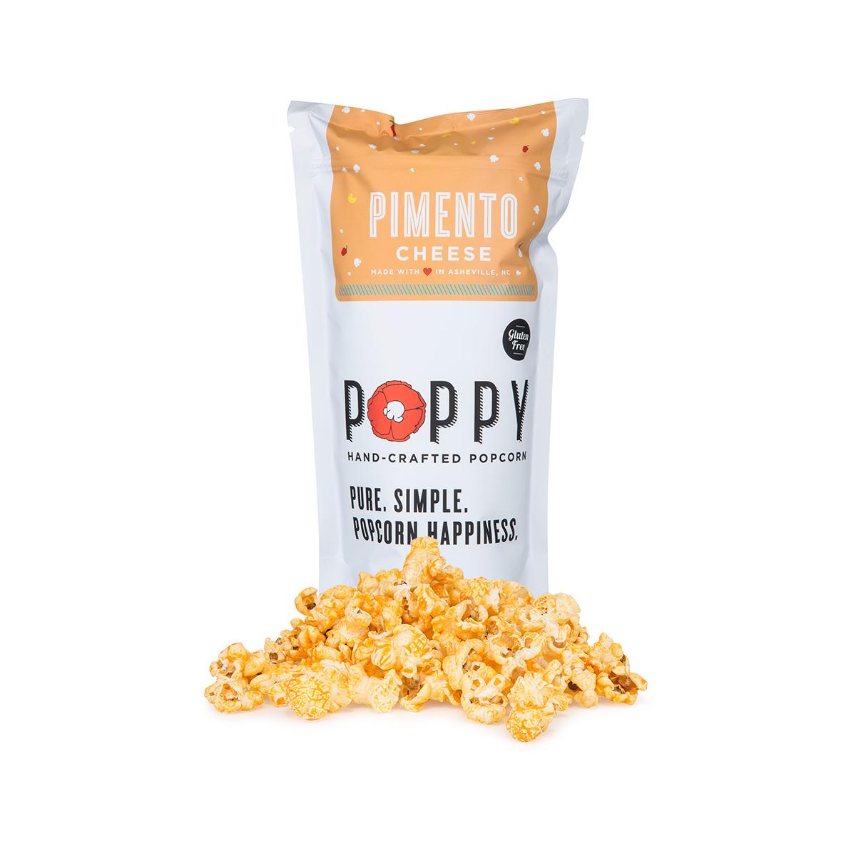 Poppy Handcrafted Popcorn Pimento Cheese Popcorn