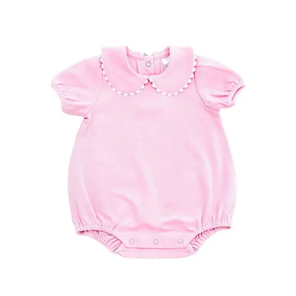 Scalloped Collar Bubble - Pink