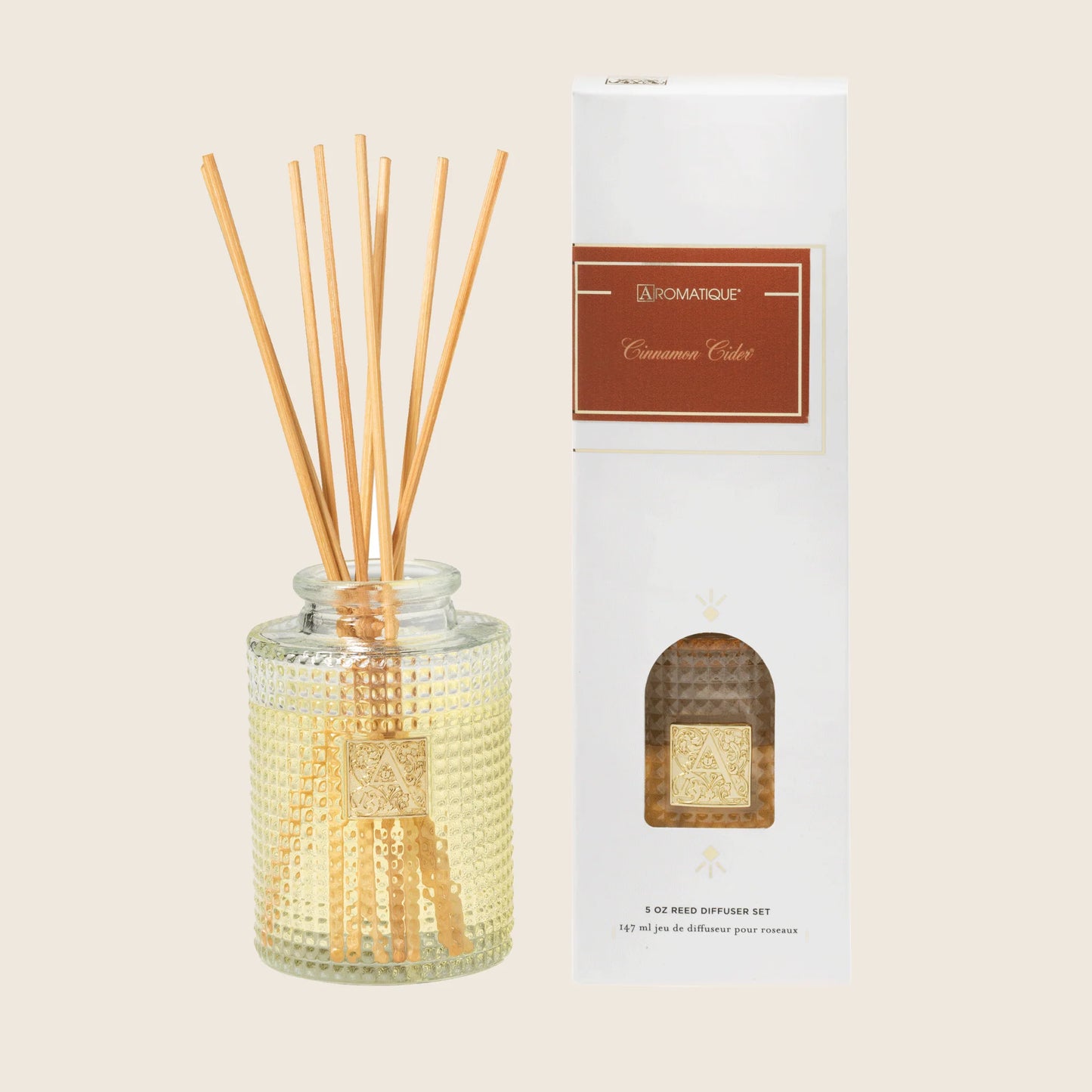 AROMATIQUE Reed Diffuser with Cider Oil