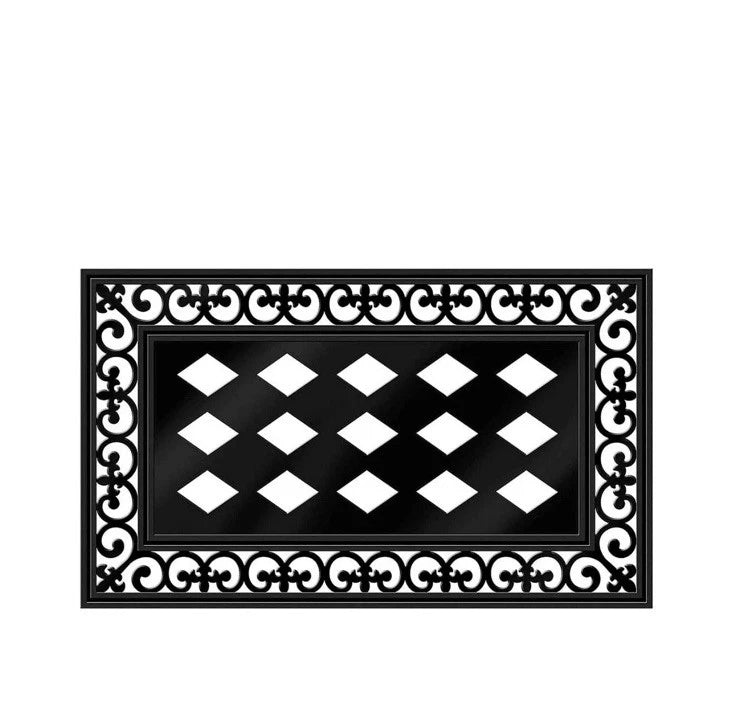 Evergreen Switch Mat Tray Fleur Scroll