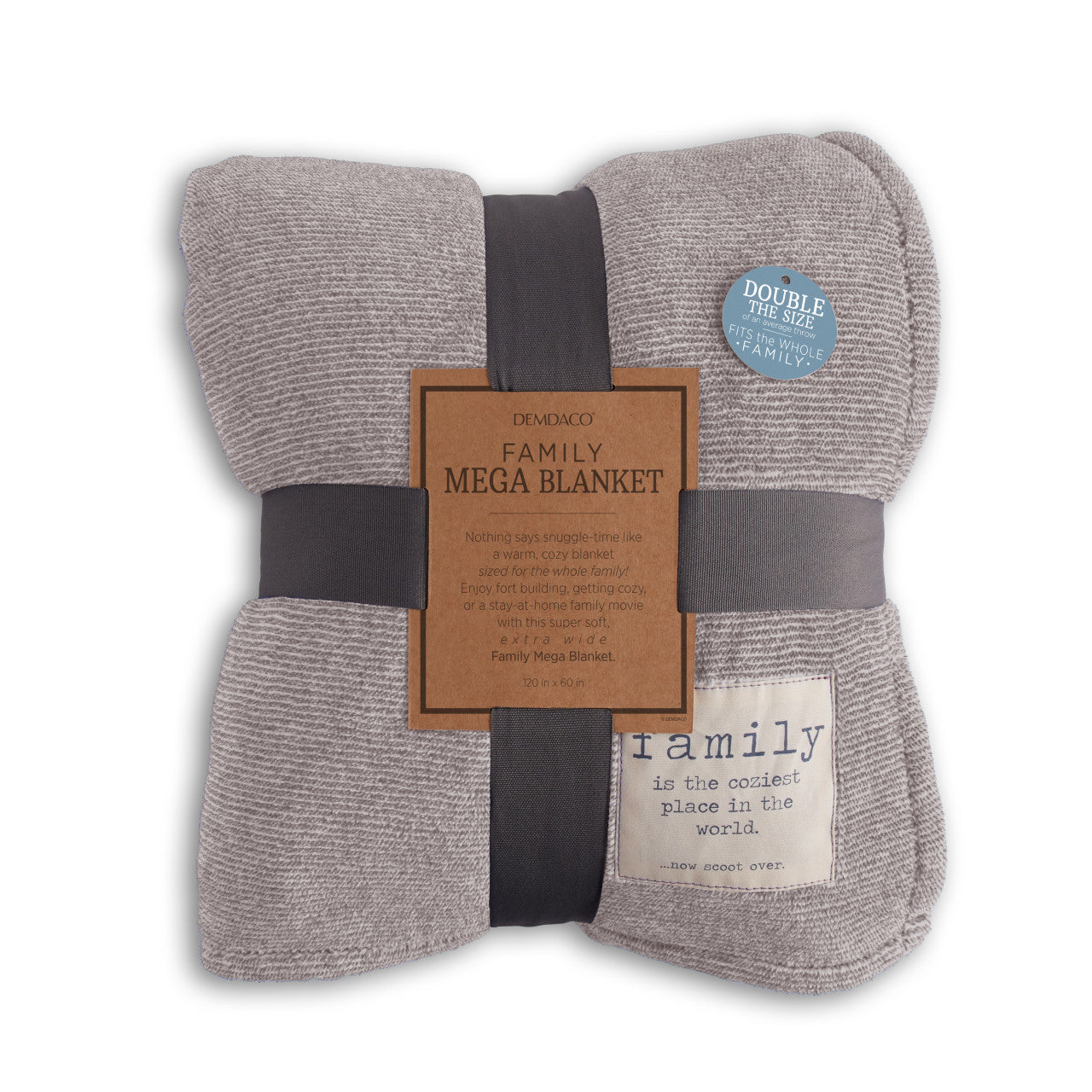 Demdaco Together Time Family Mega Blanket