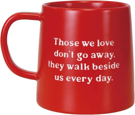 Enesco Red Cardinal Etched Mug