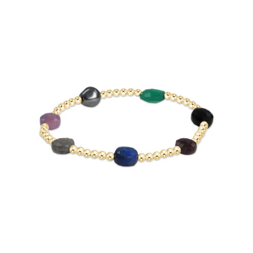 Enewton Extends Admire Gemstone Gold 3mm Bead Bracelet - Hot Mess Fall Winter