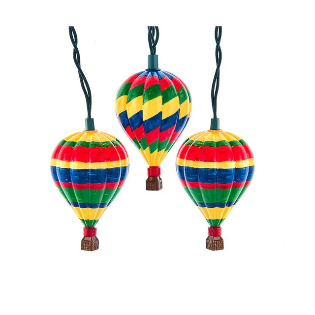 Kurt Adler Hot Air Balloon Light Set