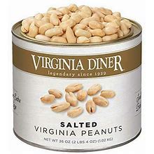 Virginia Diner Salted Peanuts 9oz Tin