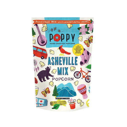 POPPY Handcrafted Popcorn Asheville Mix